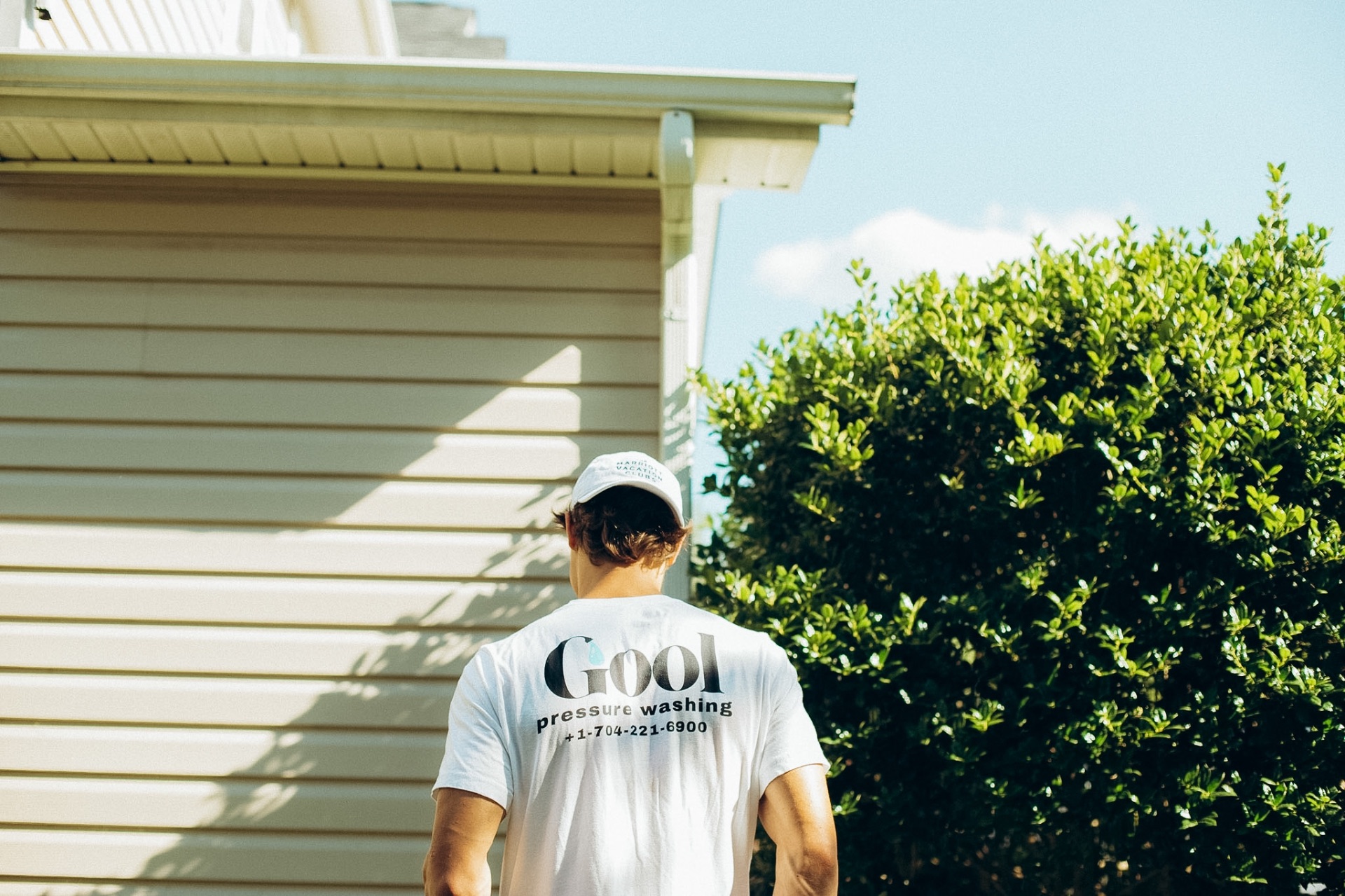 GOOL Pressure Washing crew at work in Charlotte NC